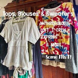 Tops, Blouses & Sweaters